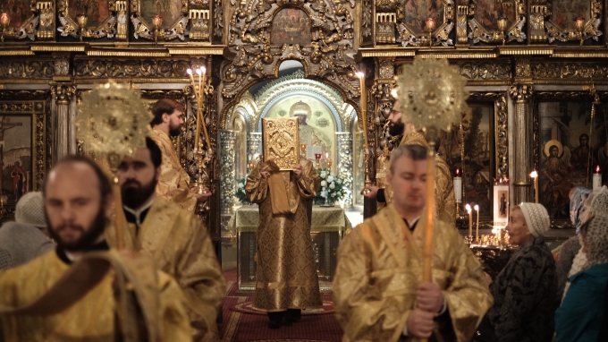 Божественная литургия в Неделю 21-ю по Пятидесятнице