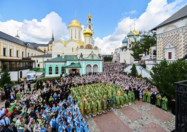 Торжества в Свято-Троицкой Сергиевой лавре