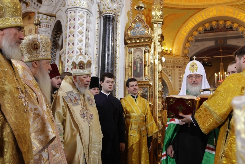 12-ая годовщина интронизации Святейшего Патриарха Кирилла
