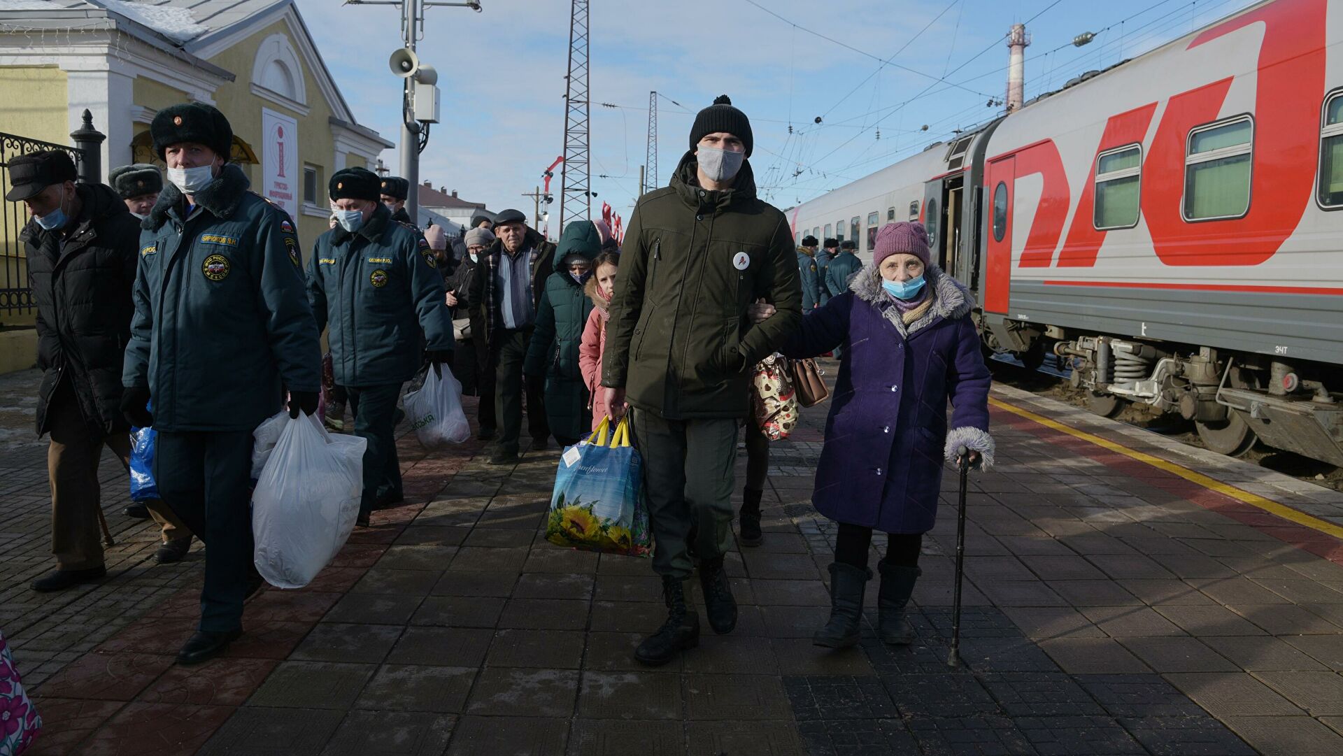 Сбор гуманитарной помощи