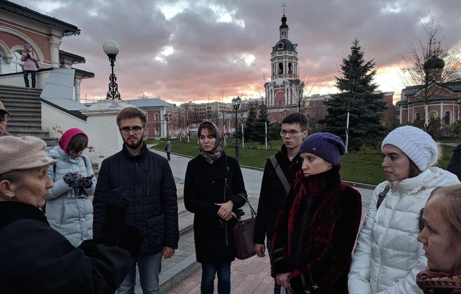 Молодежь нашего храма посетила монастыри Москвы