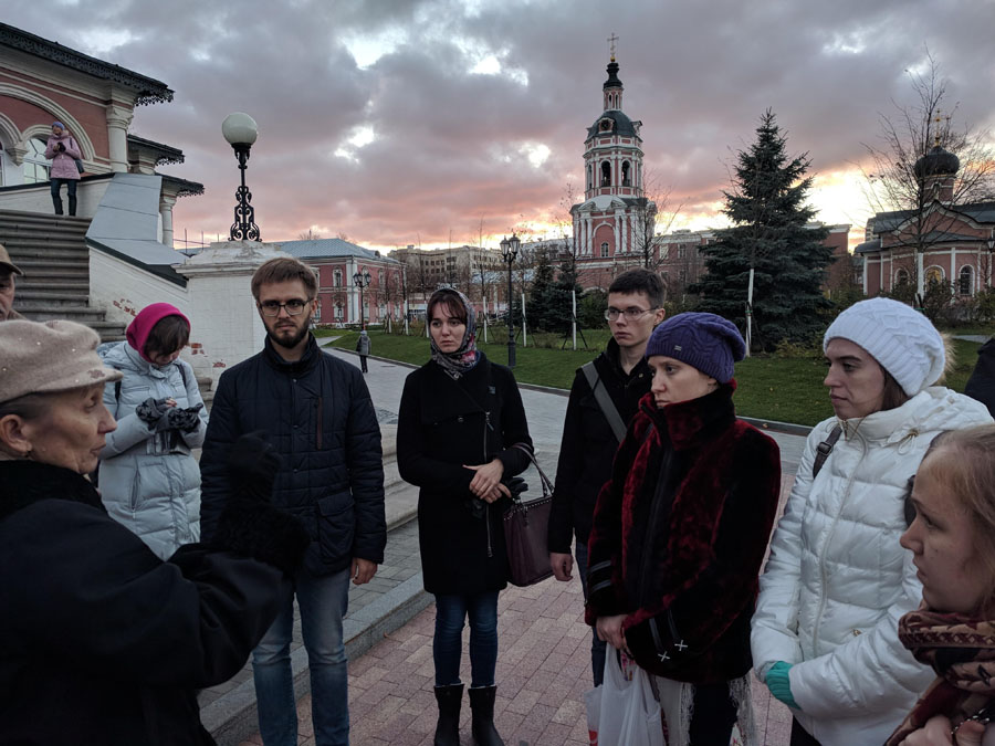 Молодежь нашего храма посетила монастыри Москвы