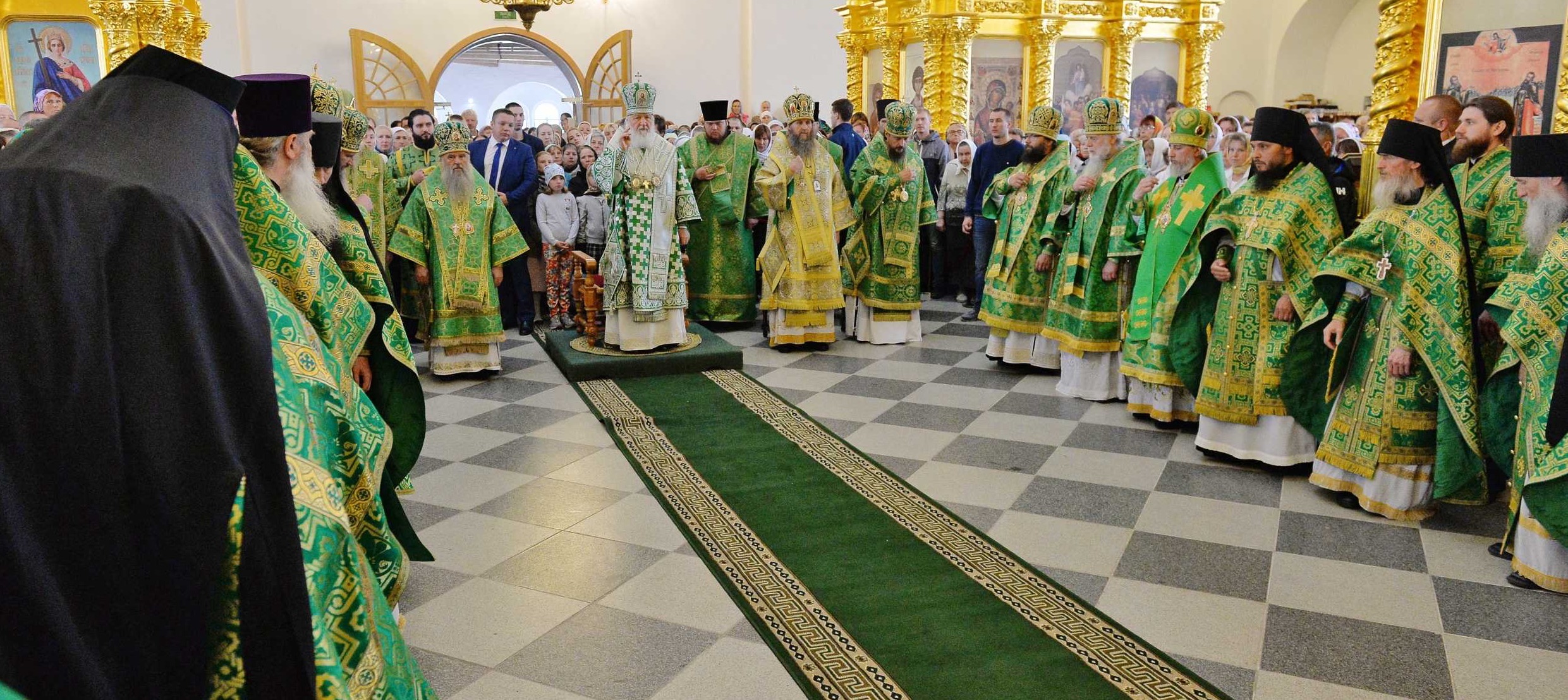 Патриарший визит на Соловки