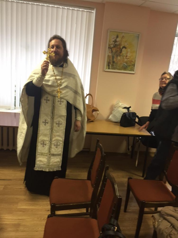 Совершены церковные таинства для членов общества инвалидов «Останкино»