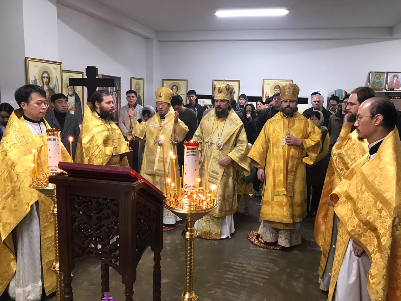 Божественная литургия в Сеуле