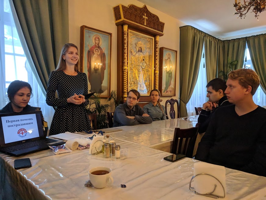 Прошла молодежная встреча, посвященная оказанию первой помощи
