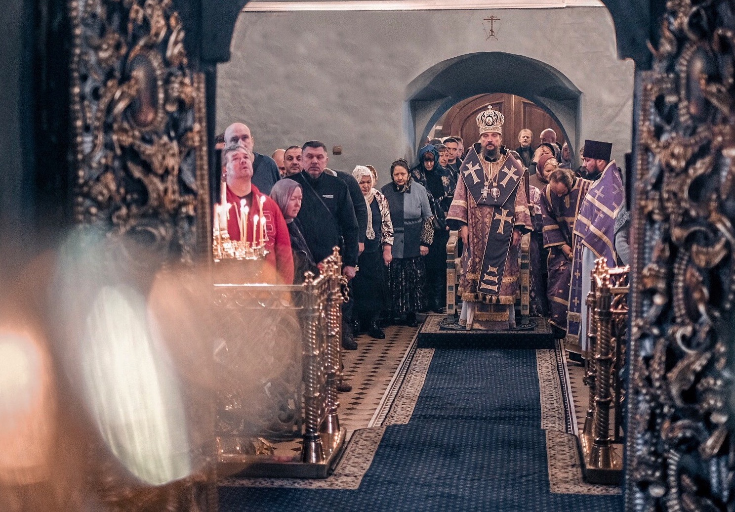 Божественная литургия в Останкино