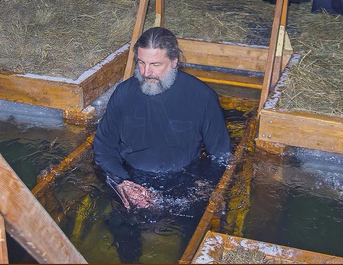 Освящение Останкинского пруда