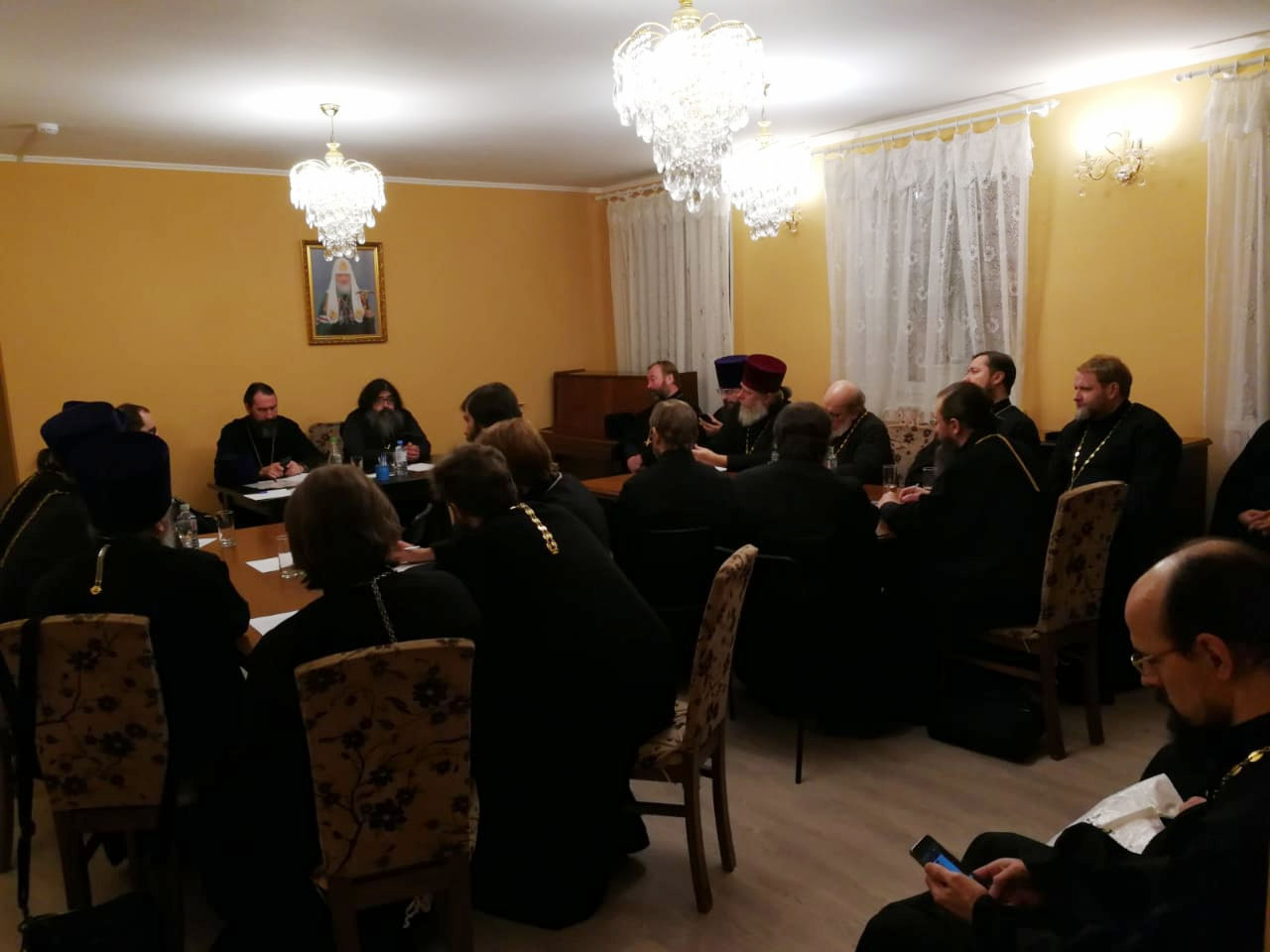 Духовенство храма Живоначальной Троицы в Останкино участвовало в пастырском семинаре Троицкого благочиния Северо-восточного викариатства